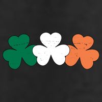 Irish Lucky Shamrock St Patrick 7 Panel Mesh Trucker Snapback Hat