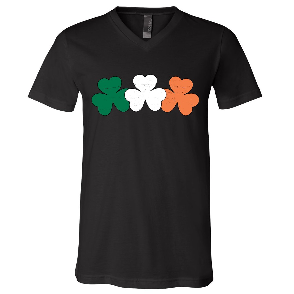 Irish Lucky Shamrock St Patrick V-Neck T-Shirt