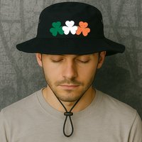 Irish Lucky Shamrock St Patrick Bucket Hat