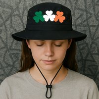 Irish Lucky Shamrock St Patrick Bucket Hat