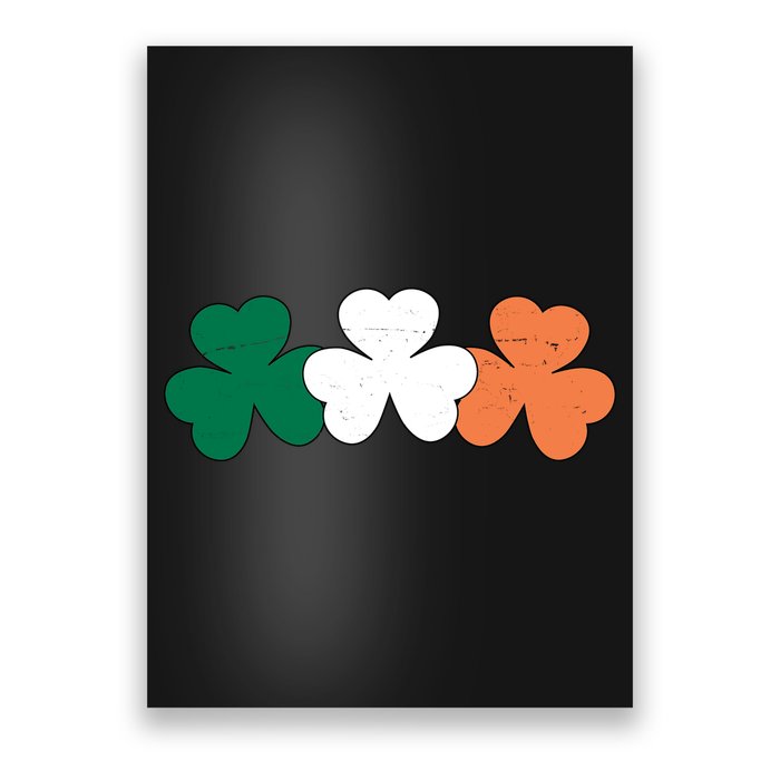 Irish Lucky Shamrock St Patrick Poster