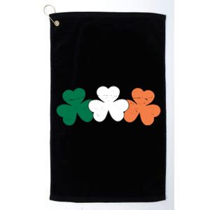 Irish Lucky Shamrock St Patrick Platinum Collection Golf Towel