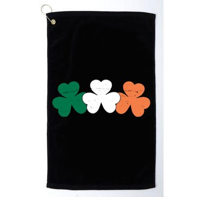 Irish Lucky Shamrock St Patrick Platinum Collection Golf Towel