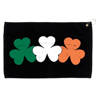 Irish Lucky Shamrock St Patrick Grommeted Golf Towel