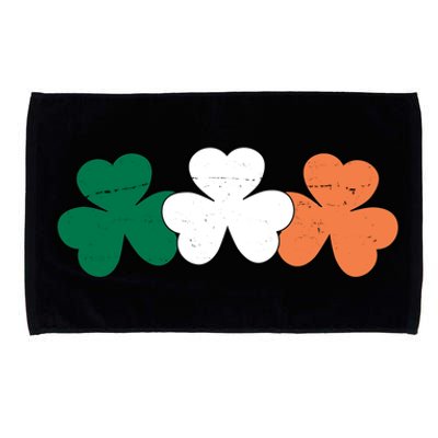 Irish Lucky Shamrock St Patrick Microfiber Hand Towel