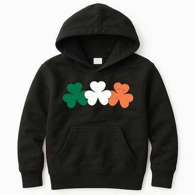 Irish Lucky Shamrock St Patrick Kids Hoodie