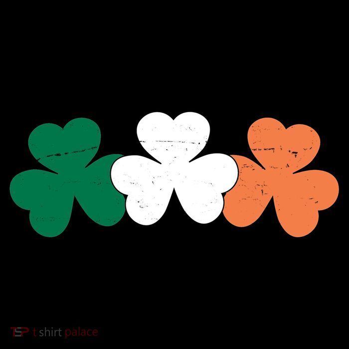 Irish Lucky Shamrock St Patrick Short Acrylic Beanie