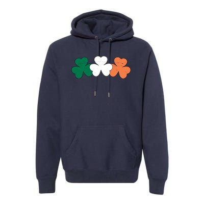 Irish Lucky Shamrock St Patrick Premium Hoodie