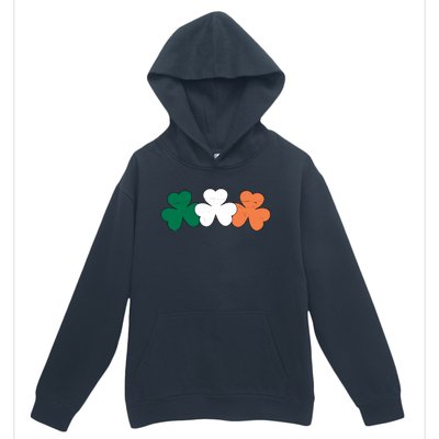 Irish Lucky Shamrock St Patrick Urban Pullover Hoodie