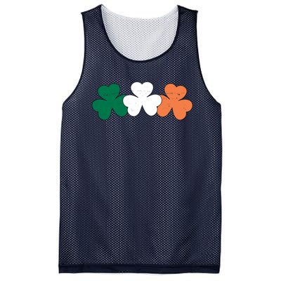 Irish Lucky Shamrock St Patrick Mesh Reversible Basketball Jersey Tank