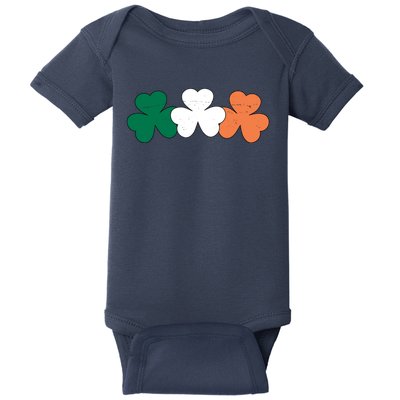 Irish Lucky Shamrock St Patrick Baby Bodysuit