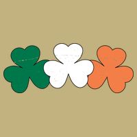 Irish Lucky Shamrock St Patrick Cooling Performance Crew T-Shirt