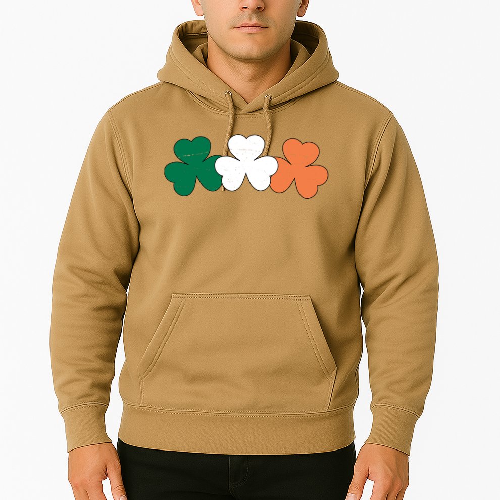 Irish Lucky Shamrock St Patrick Hoodie