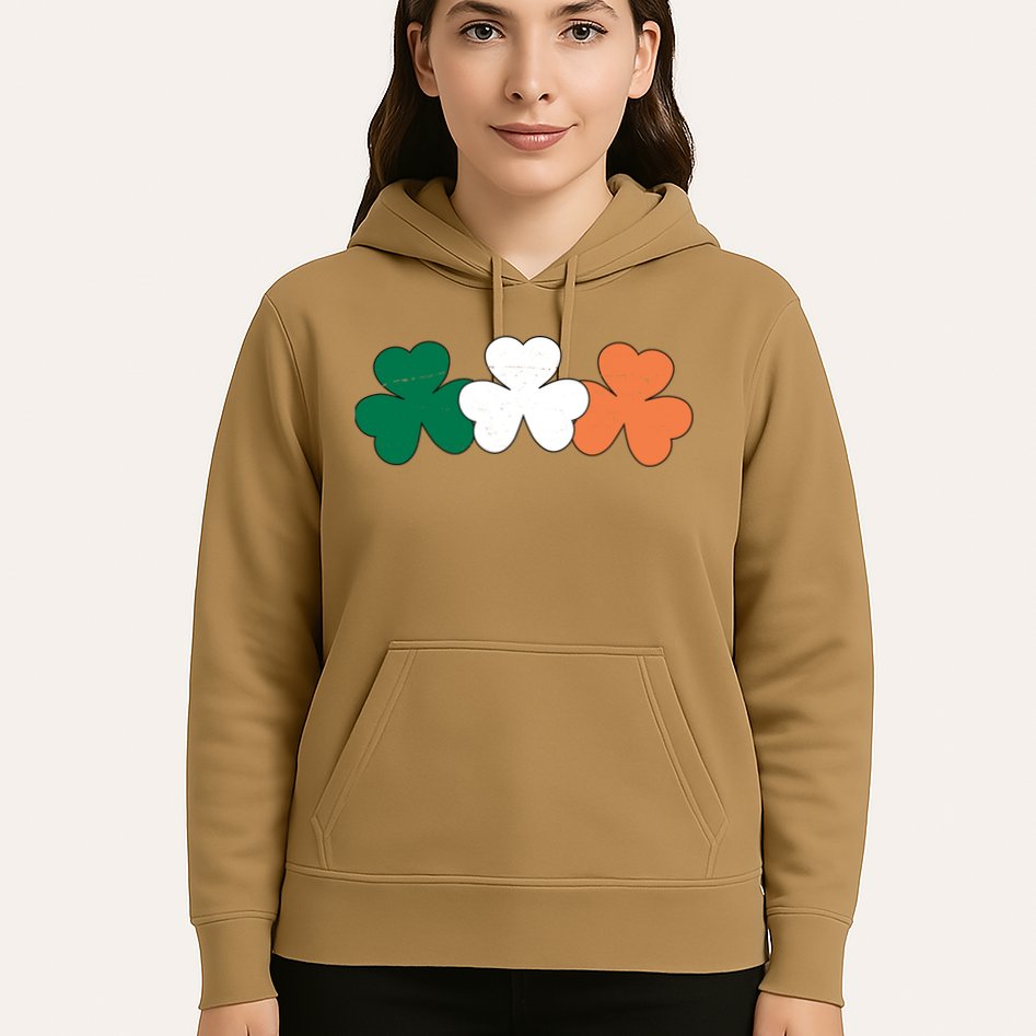 Irish Lucky Shamrock St Patrick Hoodie