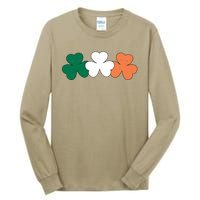 Irish Lucky Shamrock St Patrick Tall Long Sleeve T-Shirt