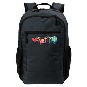 I Love Spring Colorful Daily Commute Backpack