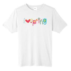 I Love Spring Colorful Tall Fusion ChromaSoft Performance T-Shirt