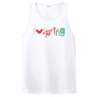 I Love Spring Colorful PosiCharge Competitor Tank