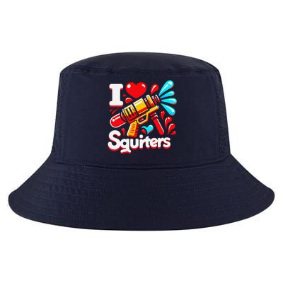 I Love Squirters Funny Cool Comfort Performance Bucket Hat