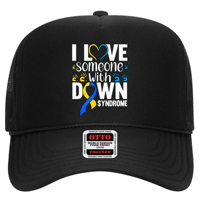 I Love Someone With Down Syndrome Trucker Hat