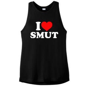 I Love Smut Ladies PosiCharge Tri-Blend Wicking Tank