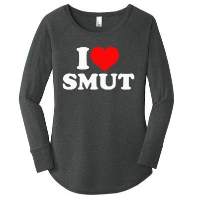 I Love Smut Women's Perfect Tri Tunic Long Sleeve Shirt