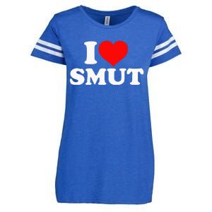 I Love Smut Enza Ladies Jersey Football T-Shirt