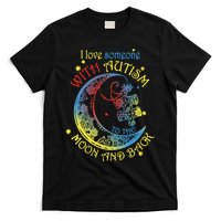I Love Someone With Autism To The Moon And Back T-Shirt