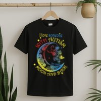 I Love Someone With Autism To The Moon And Back T-Shirt