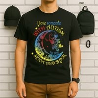 I Love Someone With Autism To The Moon And Back T-Shirt
