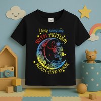 I Love Someone With Autism To The Moon And Back Toddler T-Shirt