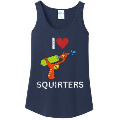 I Love Squirters Ladies Essential Tank