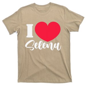 I Love Selena Name Nickname Alias Valentine's Day T-Shirt