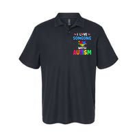 I Love Someone With Autism Softstyle Adult Sport Polo