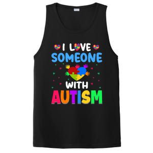 I Love Someone With Autism PosiCharge Competitor Tank