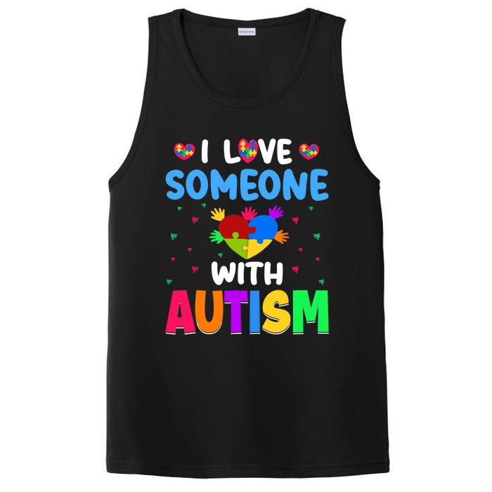 I Love Someone With Autism PosiCharge Competitor Tank