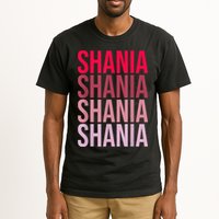 I Love Shania First Name Shania Tall T-Shirt