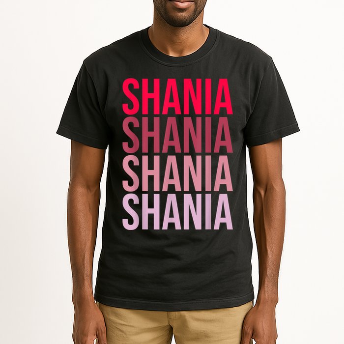 I Love Shania First Name Shania Tall T-Shirt