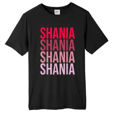 I Love Shania First Name Shania Tall Fusion ChromaSoft Performance T-Shirt