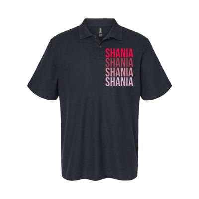 I Love Shania First Name Shania Softstyle Adult Sport Polo