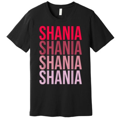 I Love Shania First Name Shania Premium T-Shirt