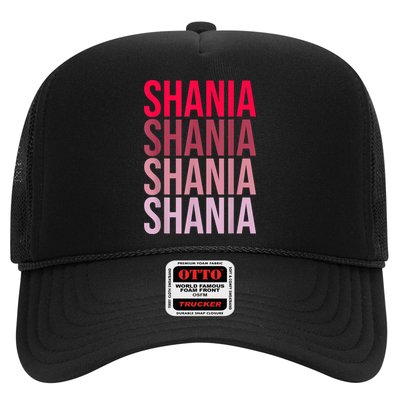 I Love Shania First Name Shania Trucker Hat
