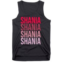 I Love Shania First Name Shania Tank Top