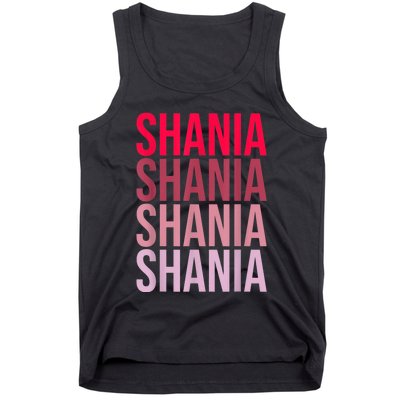 I Love Shania First Name Shania Tank Top