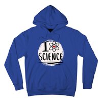 I Love Science L Cool Scientist Theme Graphic Meaningful Gift Hoodie