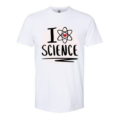 I Love Science L Cool Scientist Theme Graphic Meaningful Gift Softstyle CVC T-Shirt