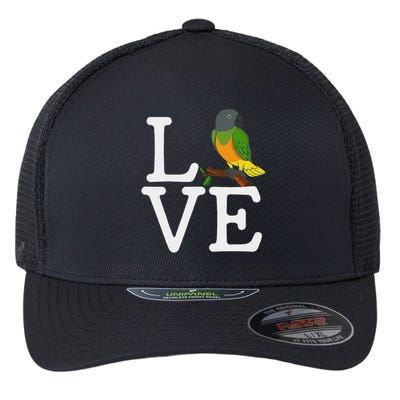I Loves Senegal Parrot, Senegal Parrot Flexfit Unipanel Trucker Cap