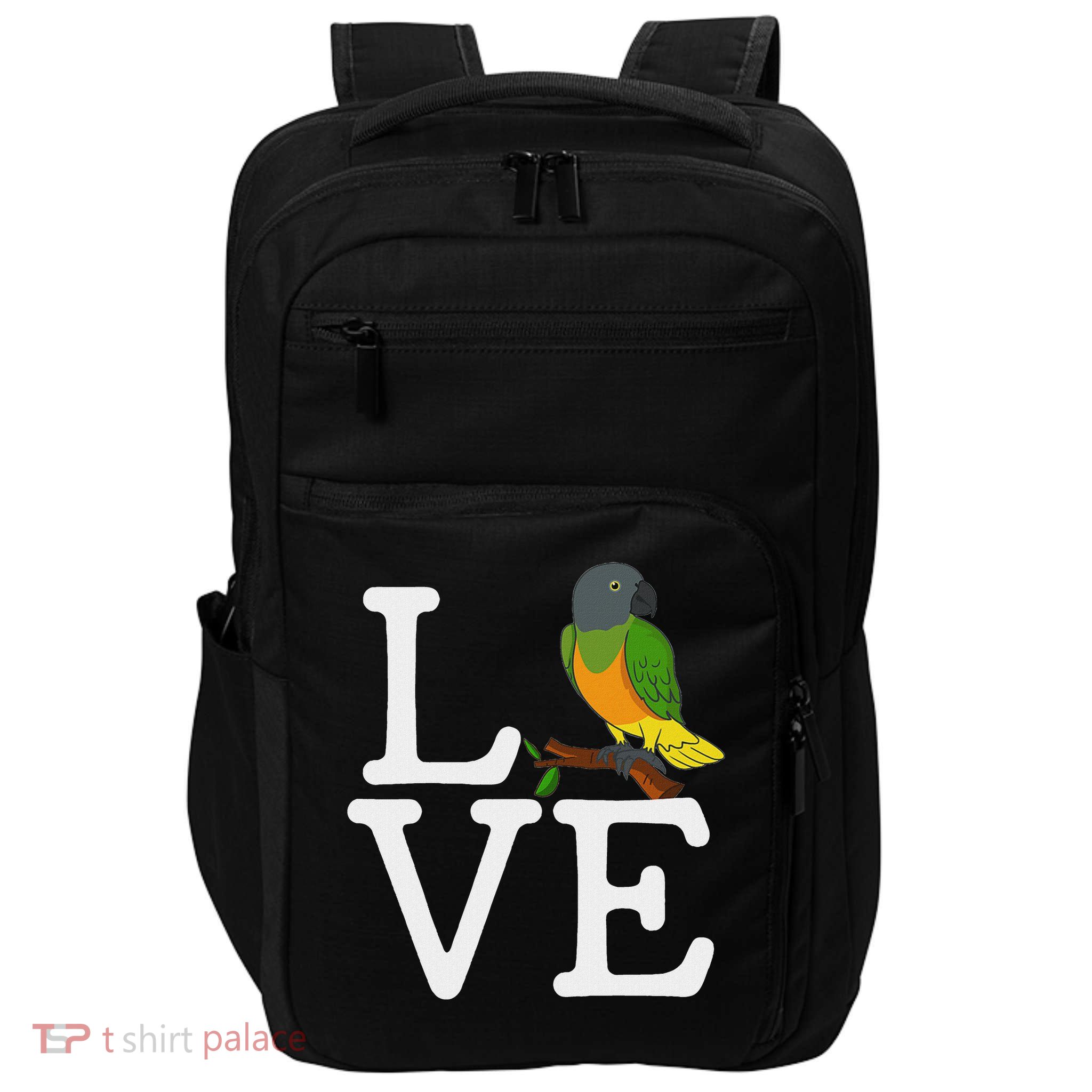 I Loves Senegal Parrot, Senegal Parrot Impact Tech Backpack