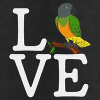 I Loves Senegal Parrot, Senegal Parrot 11oz C Handle Ceramic Mug