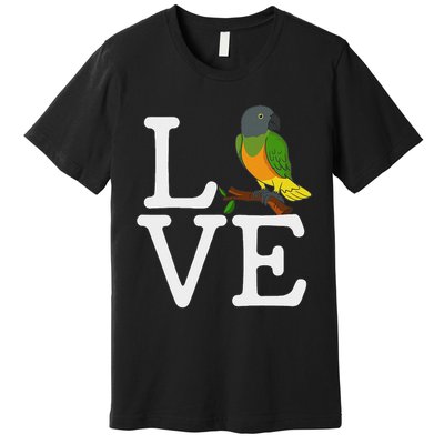 I Loves Senegal Parrot, Senegal Parrot Premium T-Shirt